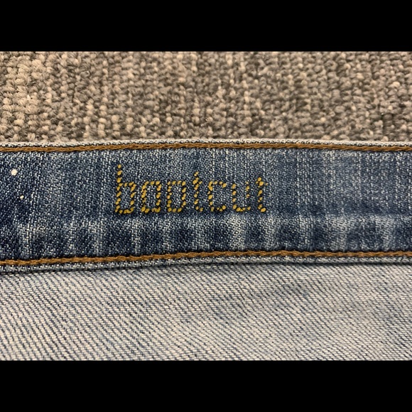 🔥Host Pic🔥 7 For All Mankind Mens Bootcut Blue Jeans Size 38x34 (EUC) - Picture 6 of 7